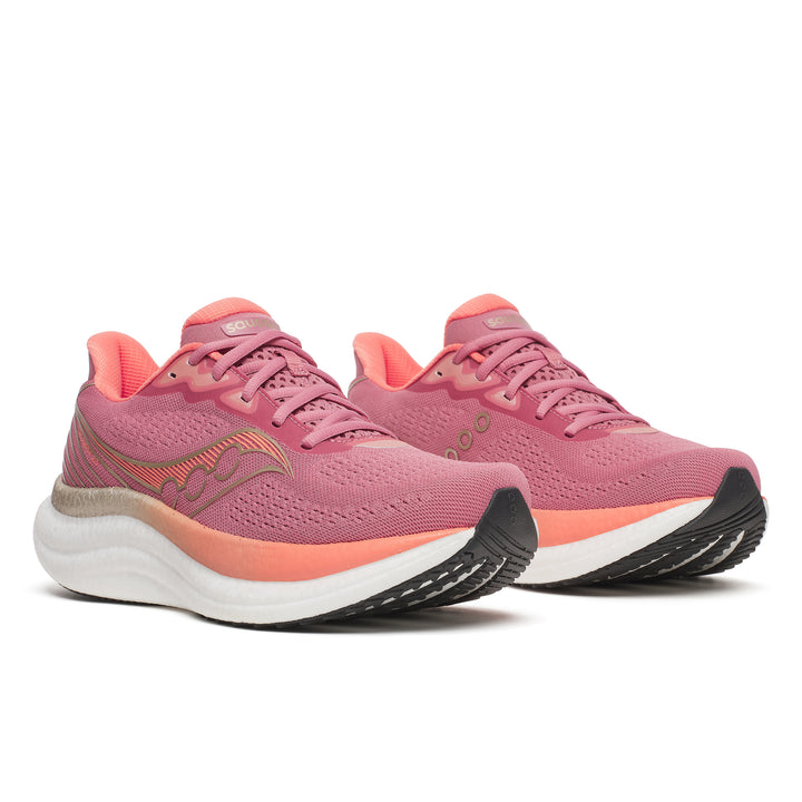 Saucony Womens Triumph 23 - Mauve/Black - Neutral - SS26