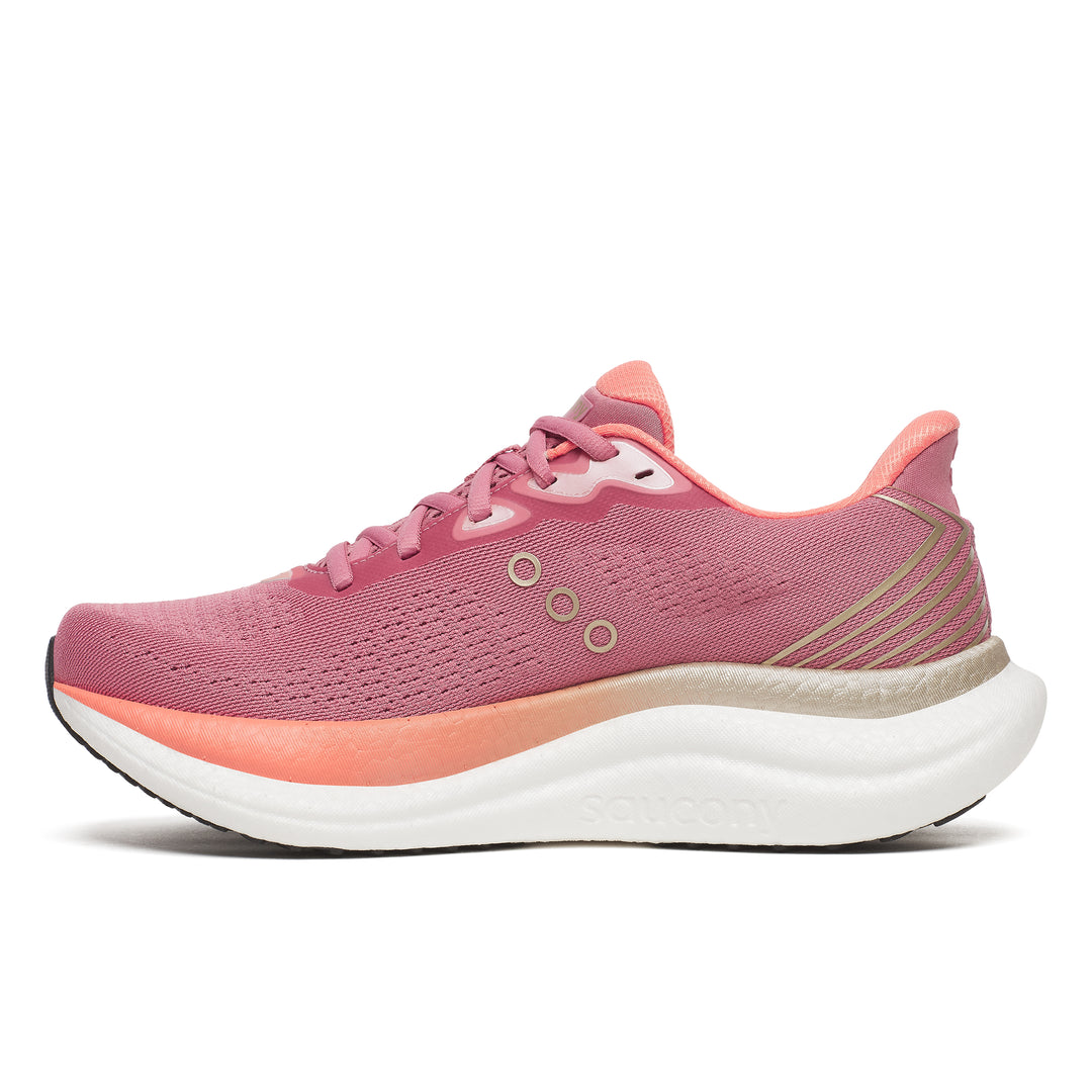 Saucony Womens Triumph 23 - Mauve/Black - Neutral - SS26