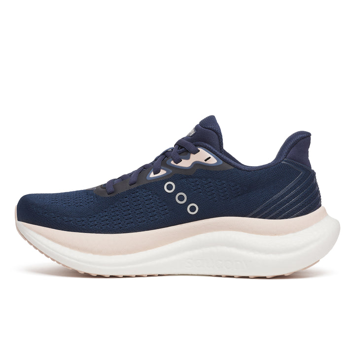 Saucony Womens Triumph 23 - Navy/Cameo - Neutral - AW25