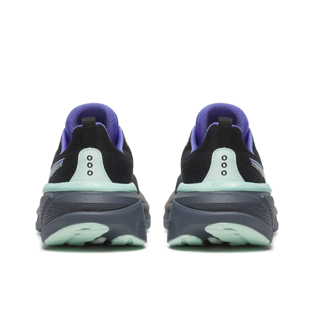 Saucony Womens Hurricane 25 - Black/Calm - Stability - SS26