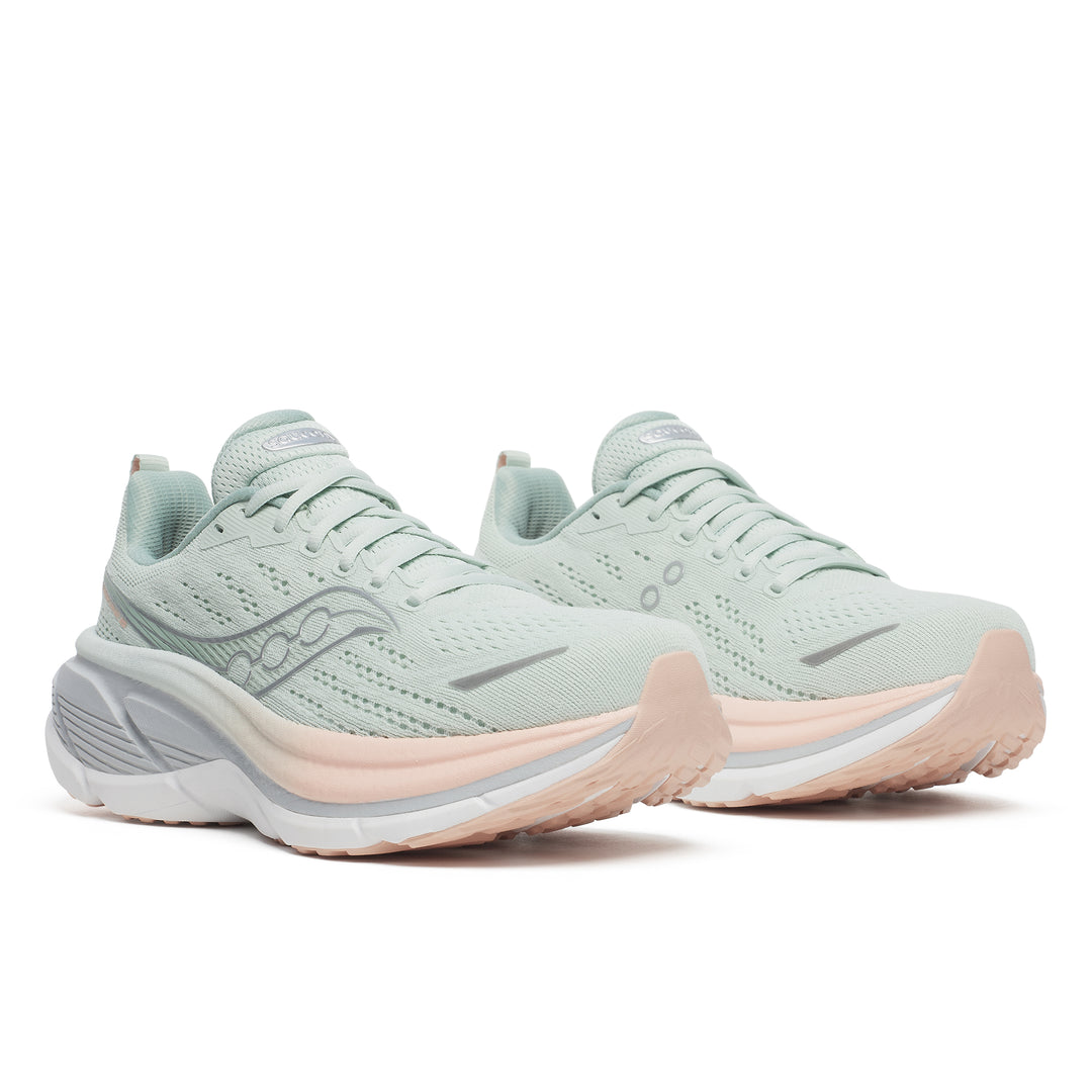 Saucony Womens Hurricane 25 - Mist/Cameo - Stability - SS26