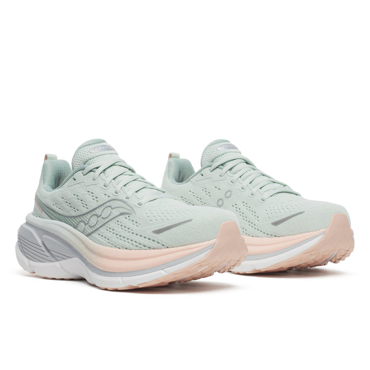 Saucony Womens Hurricane 25 - Mist/Cameo - Stability - SS26
