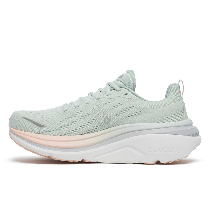 Saucony Womens Hurricane 25 - Mist/Cameo - Stability - SS26