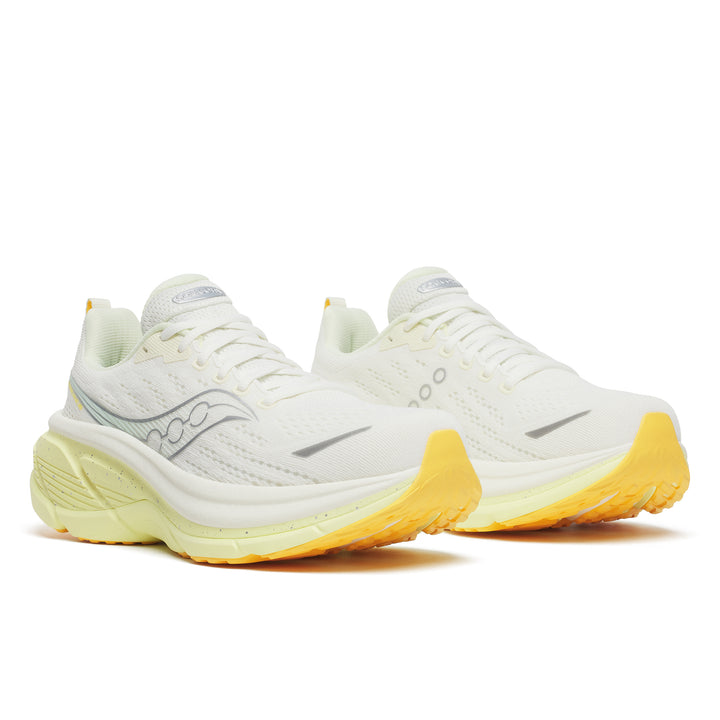 Saucony Damen Hurricane 25 – Elfenbein/Tender – Stabilität – SS26