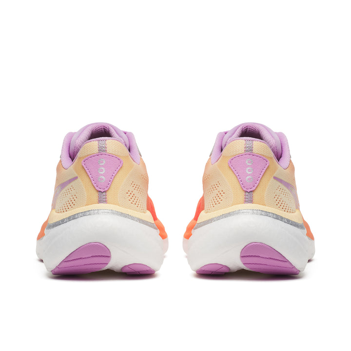 Saucony Womens Ride 19 - Fire/Orchid - Neutral - SS26