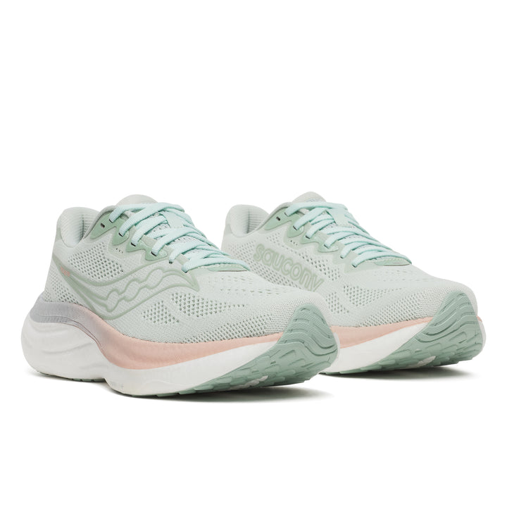 Saucony Womens Ride 19 - Mist/Cameo - Neutral - SS26