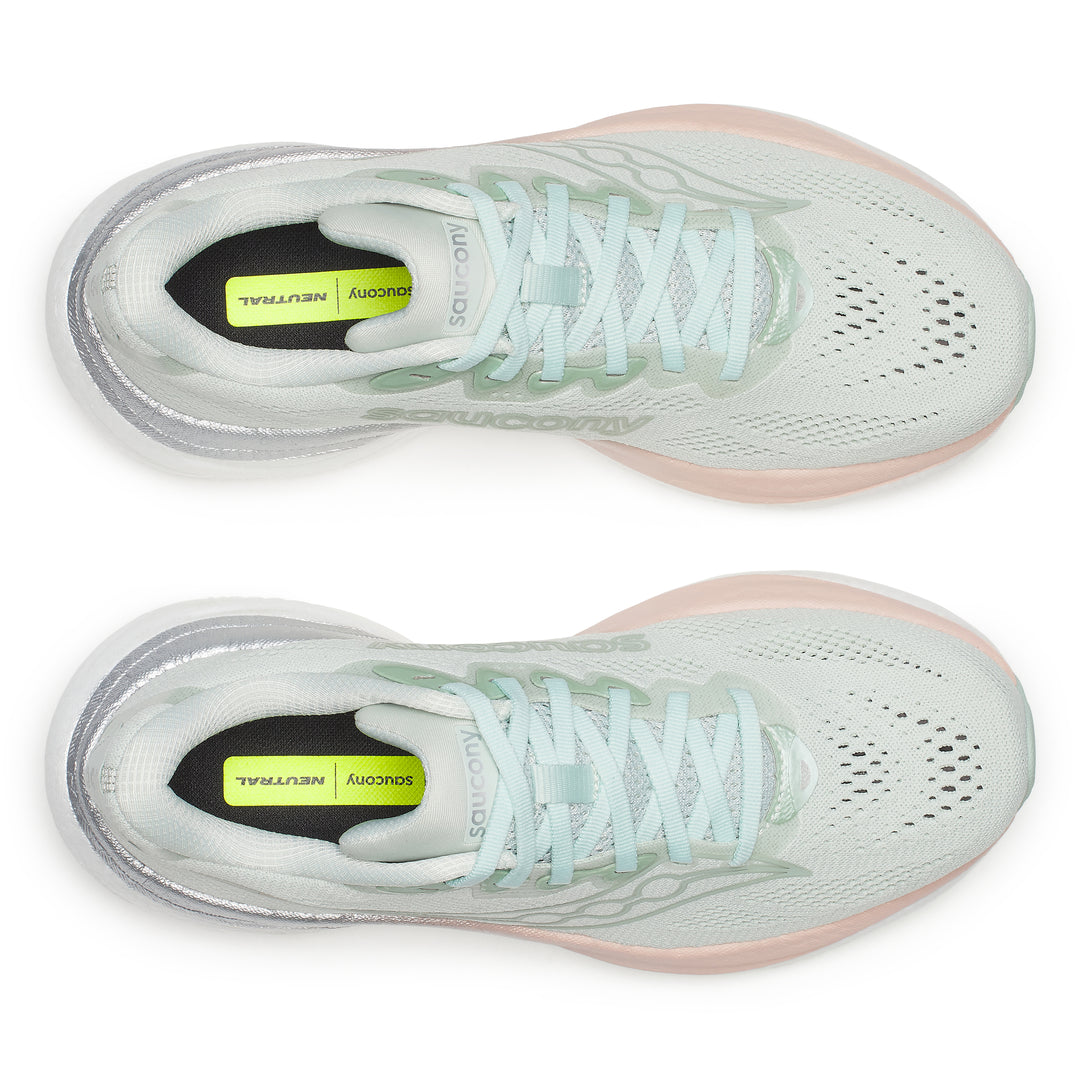 Saucony Womens Ride 19 - Mist/Cameo - Neutral - SS26
