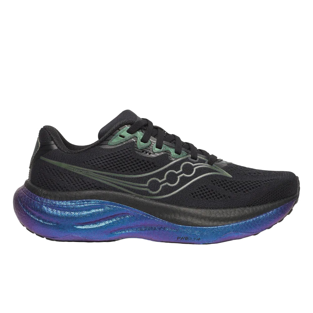 Saucony Womens Ride 19 - Black/Nightsky - Neutral - SS26