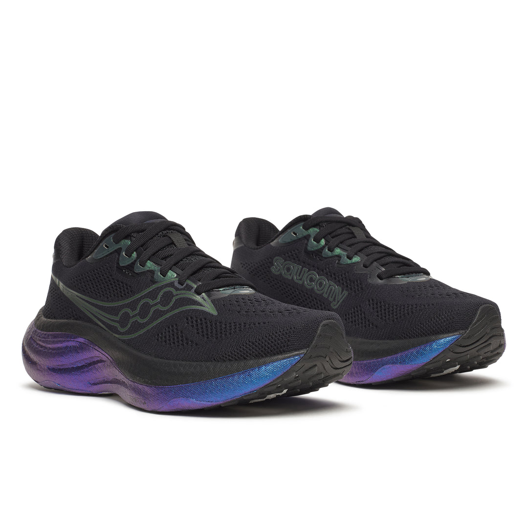 Saucony Womens Ride 19 - Black/Nightsky - Neutral - SS26
