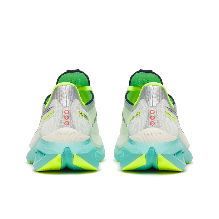 Saucony Womens Endorphin Pro 5 - White/Splash - Neutral - SS26