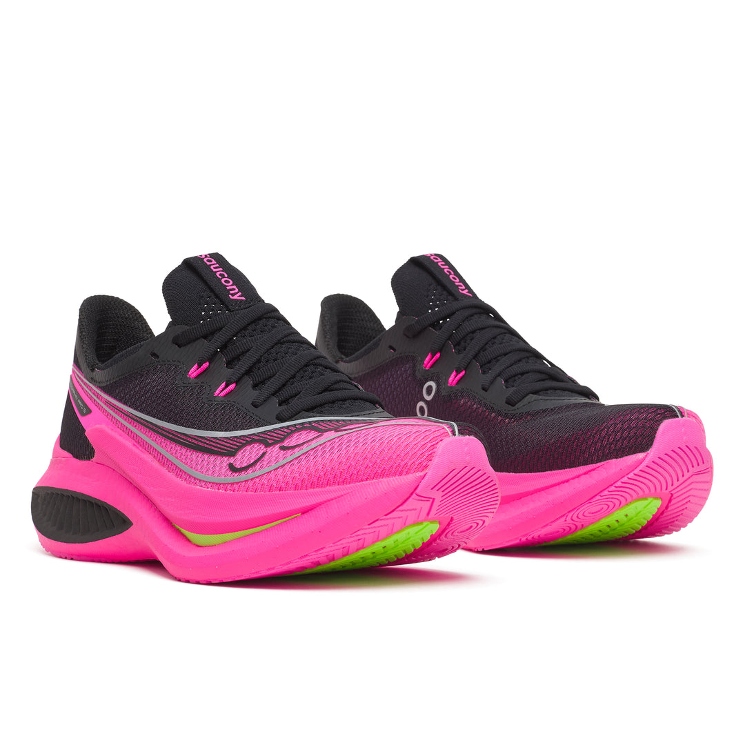Saucony Womens Endorphin Pro 5 - Black/Shock - Neutral - SS26
