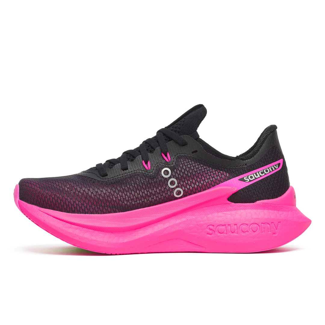 Saucony Womens Endorphin Pro 5 - Black/Shock - Neutral - SS26