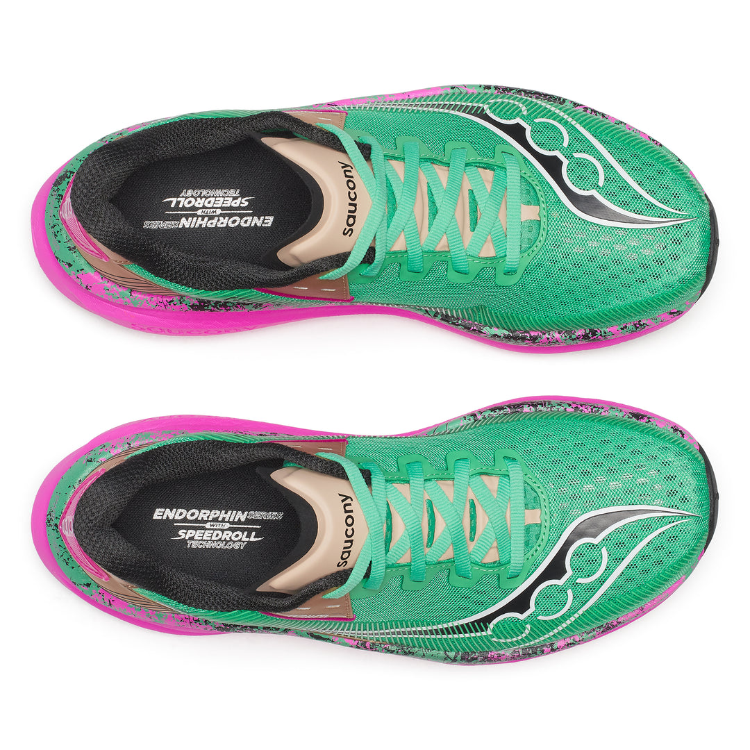 Saucony Femme Endorphin Azura - Jardin/Noir - Neutre - SS26