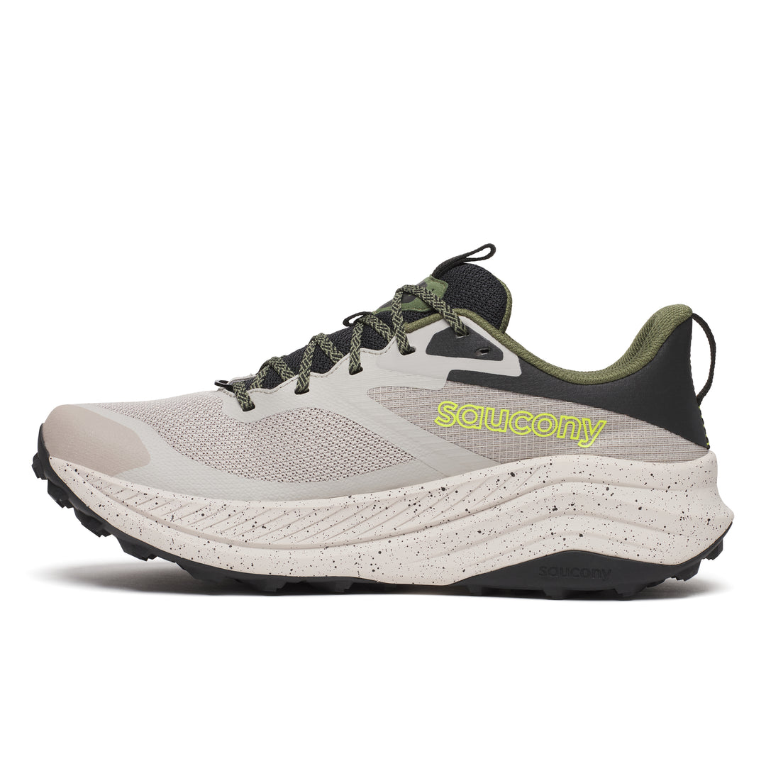 Saucony Mens Xodus Ultra 3 - Dove/Olivine - Trail - SS25
