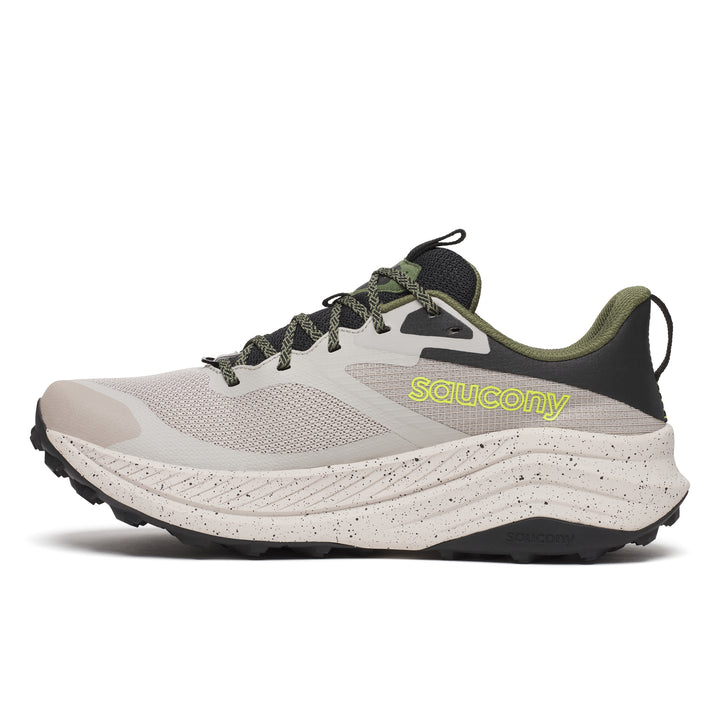 Saucony Mens Xodus Ultra 3 - Dove/Olivine - Trail - SS25