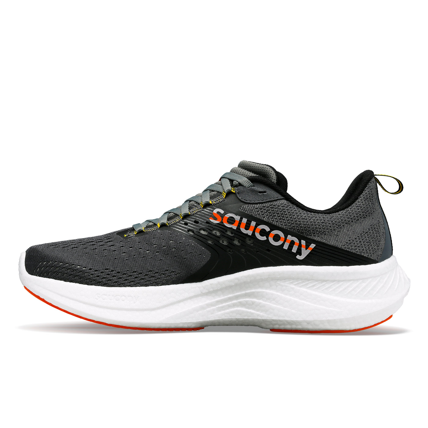 Saucony Mens Ride 17 - Shadow/Pepper - Neutral