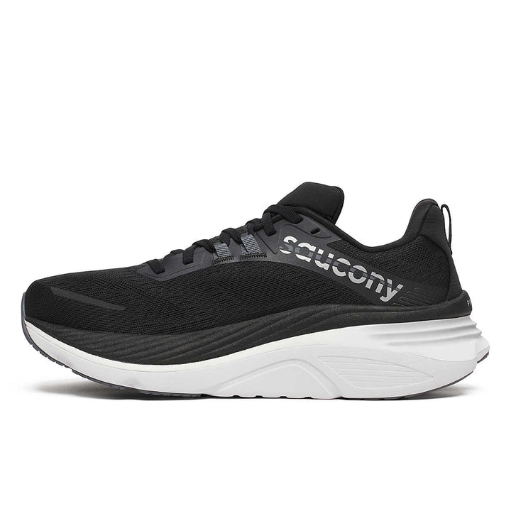 Saucony Womens Hurricane 24 - Black/Carbon - Stability