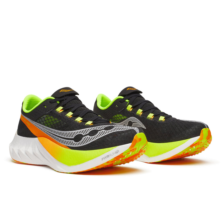 Saucony Mens Endorphin Pro 4 - Black/VO2 - Neutral - AW25