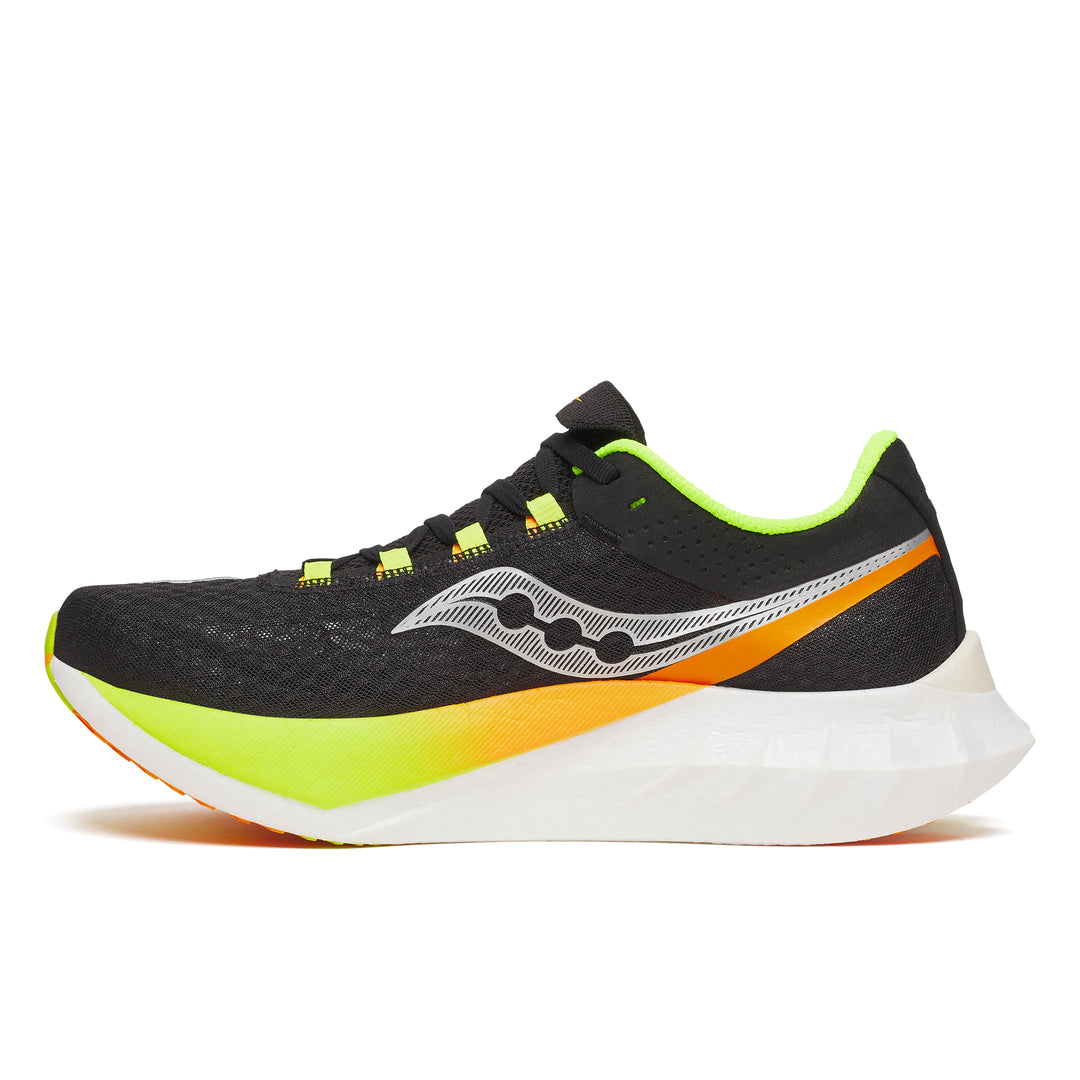 Saucony Mens Endorphin Pro 4 - Black/VO2 - Neutral - AW25
