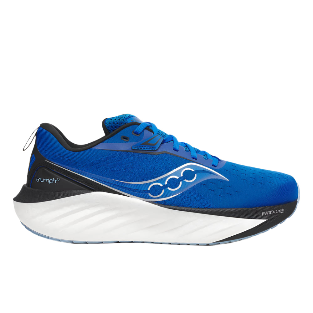 Saucony Mens Triumph 22 - Skydiver/Black - Neutral
