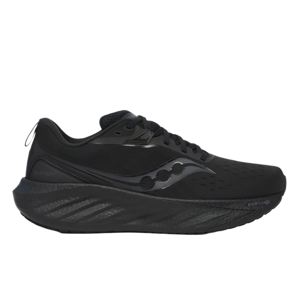 Saucony Mens Triumph 22 - Triple Black - Neutral