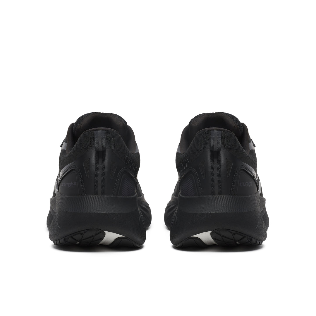 Saucony Mens Triumph 22 - Triple Black - Neutral