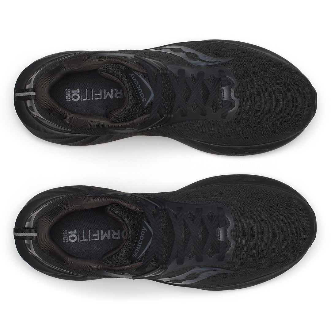 Saucony Mens Triumph 22 - Triple Black - Neutral
