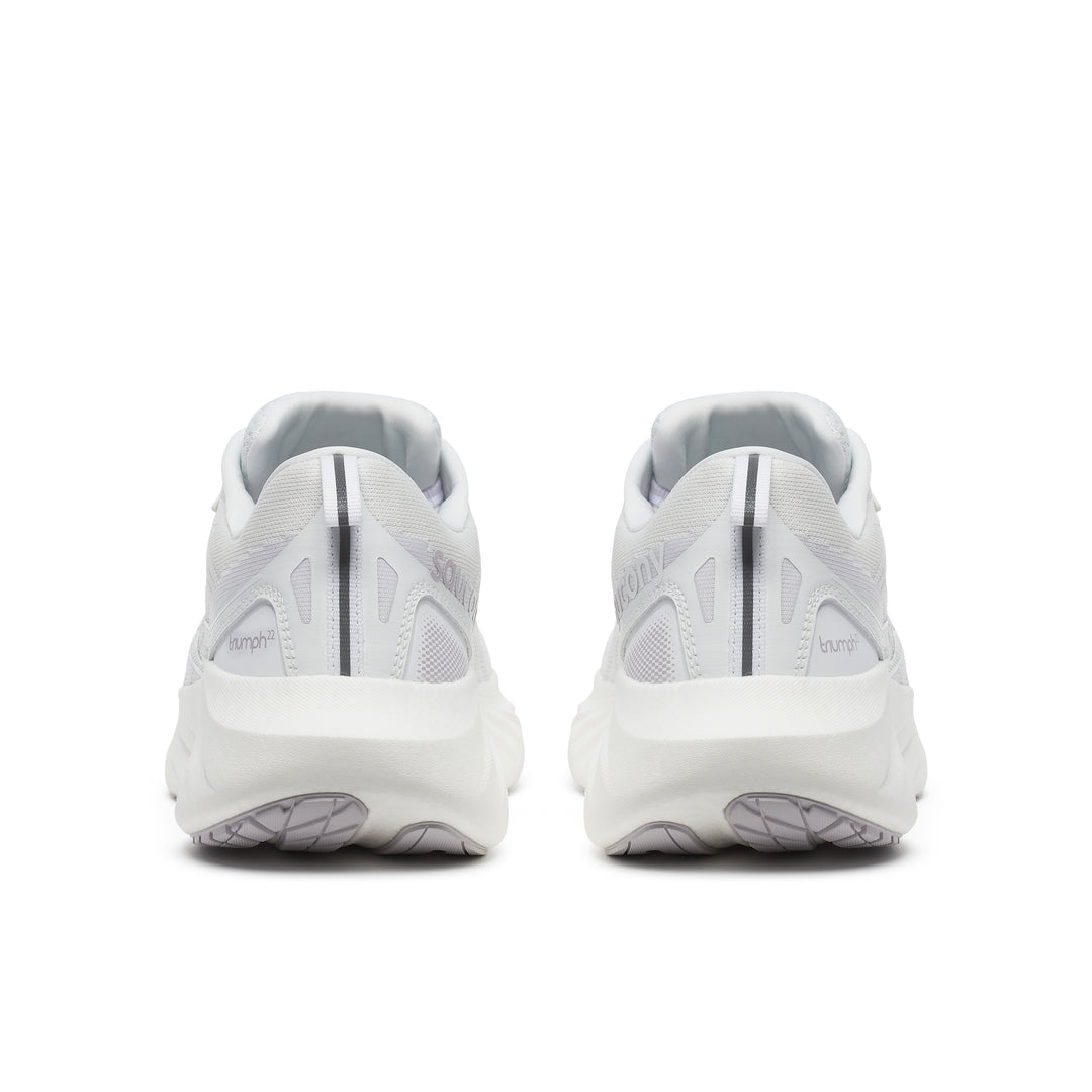 Saucony Mens Triumph 22 - White - Neutral - SS25