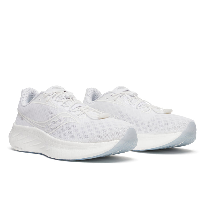 Saucony Mens Ride 18 - Cool White - Neutral - SS25