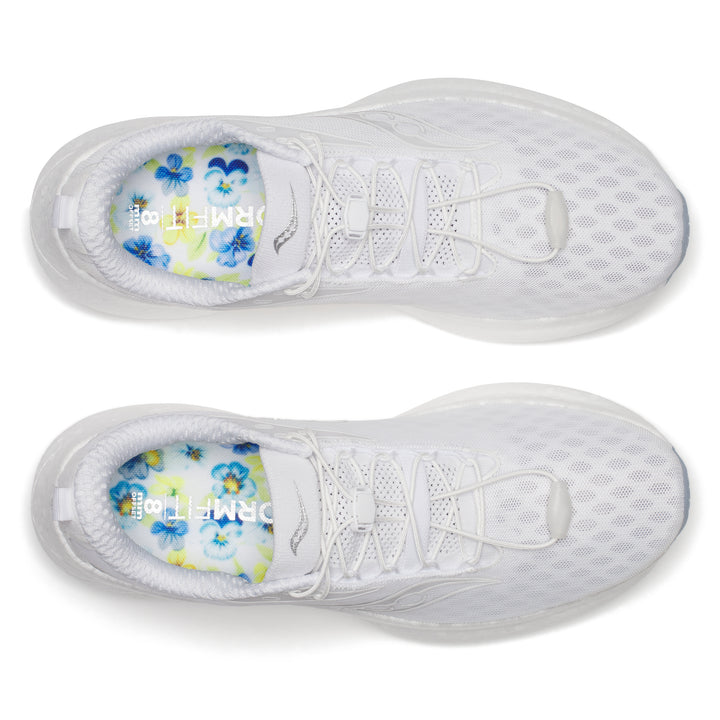 Saucony Mens Ride 18 - Cool White - Neutral - SS25