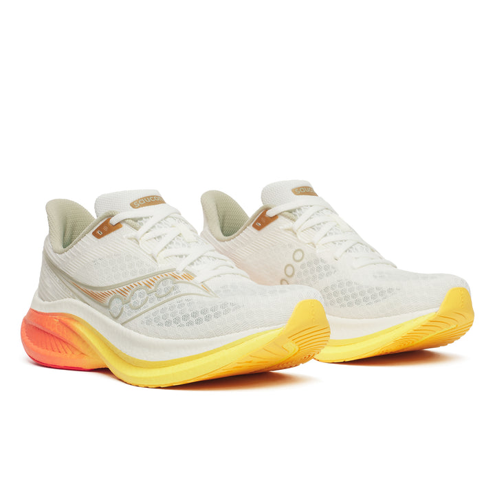 Saucony Herren Endorphin Speed 5 – Elfenbein/Feuer – Neutral – SS26