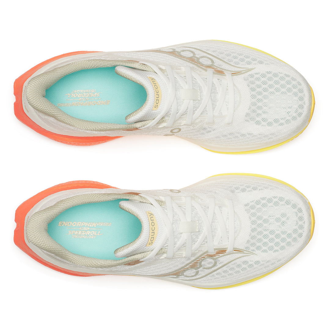 Saucony Herren Endorphin Speed 5 – Elfenbein/Feuer – Neutral – SS26