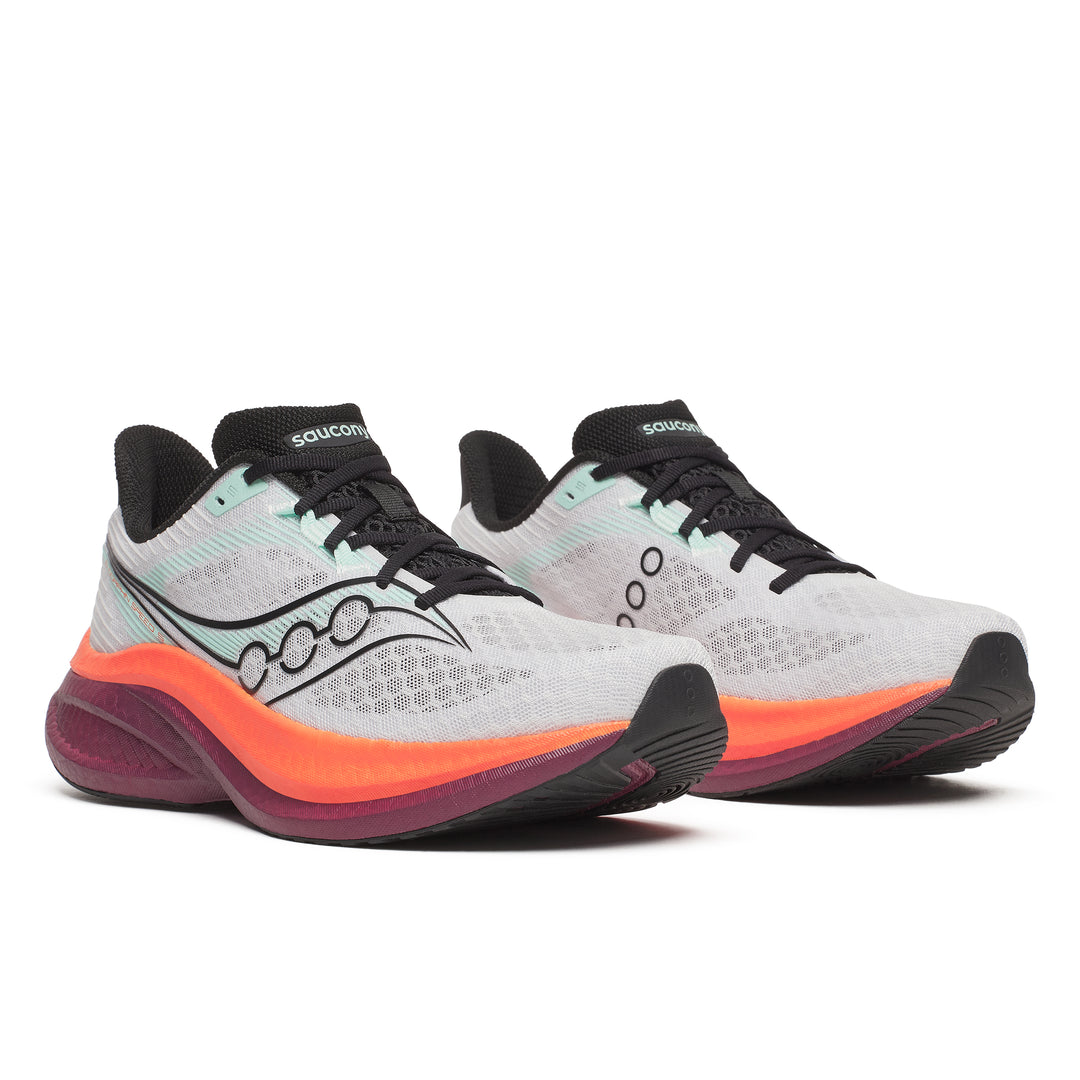 Saucony Hommes Endorphin Speed 5 - Blanc/Cramoisi - Neutre - SS26