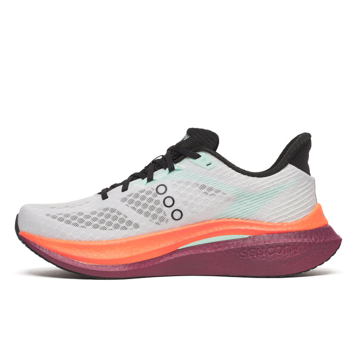 Saucony Hommes Endorphin Speed 5 - Blanc/Cramoisi - Neutre - SS26