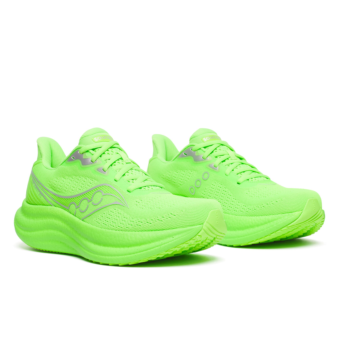 Saucony Herren Triumph 23 – Slime/Silber – Neutral – SS26