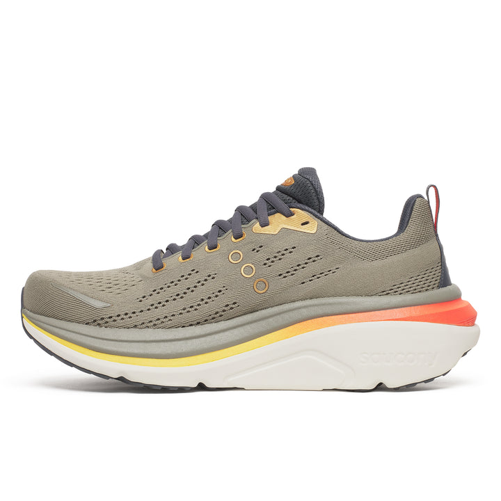 Saucony Mens Hurricane 25 - Laurel/Fire - Stability - SS26