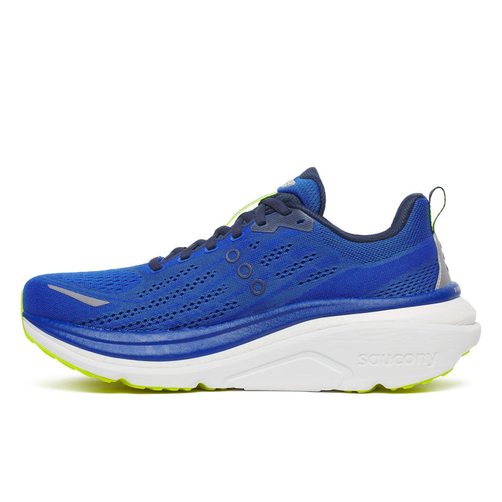 Saucony Mens Hurricane 25 - Lapis/Citron - Stability - AW25