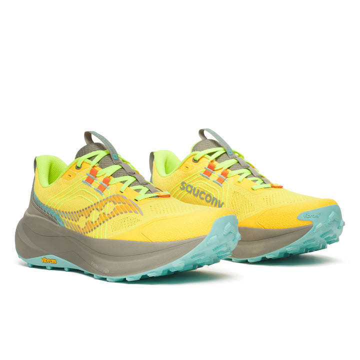 Saucony Mens Xodus Ultra 4 - Vizigold/Laurel - Trail - SS26