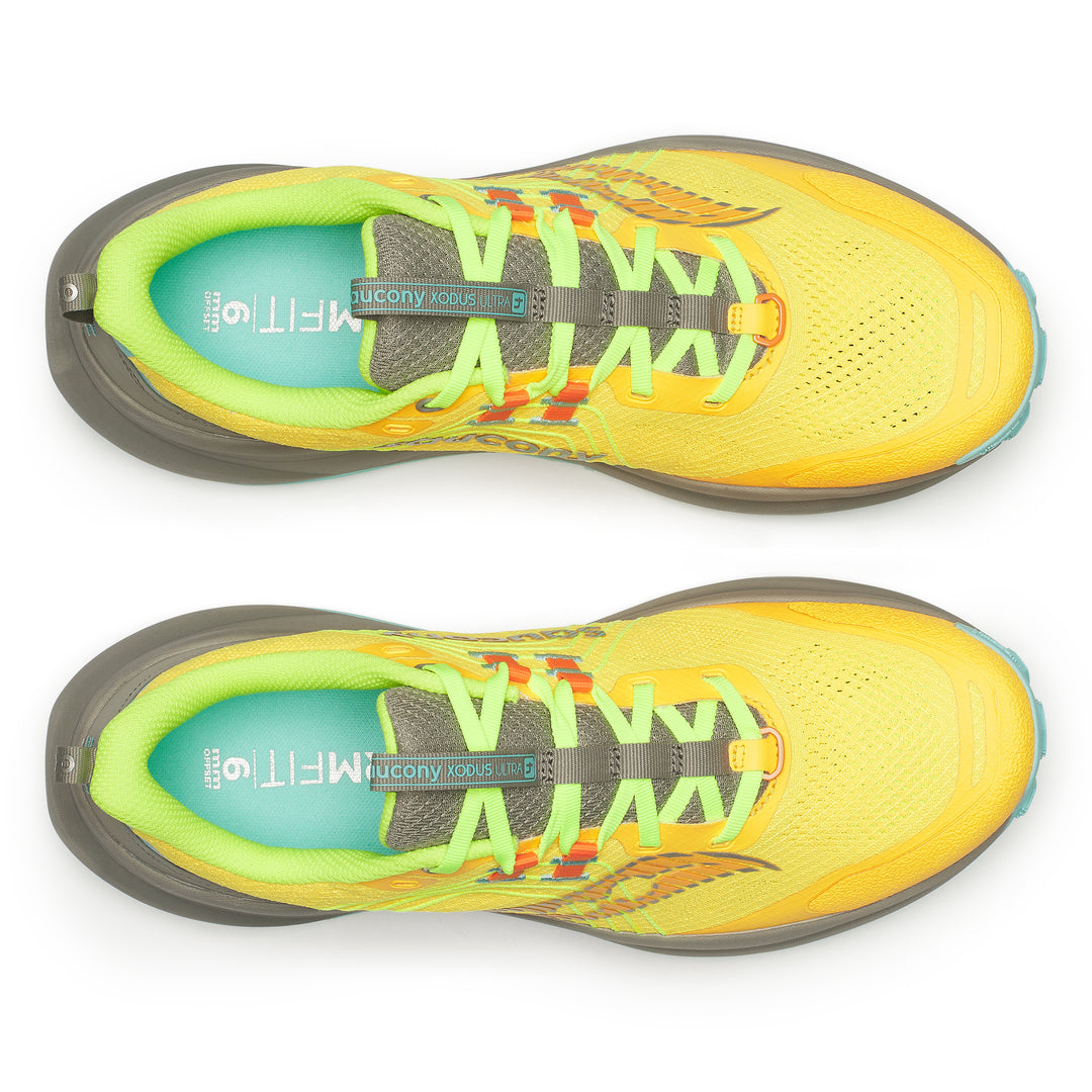 Saucony Mens Xodus Ultra 4 - Vizigold/Laurel - Trail - SS26