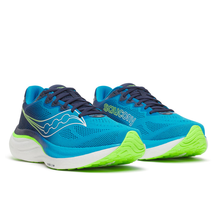 Saucony Herren Ride 19 – Kobalt/Slime – Neutral – SS26