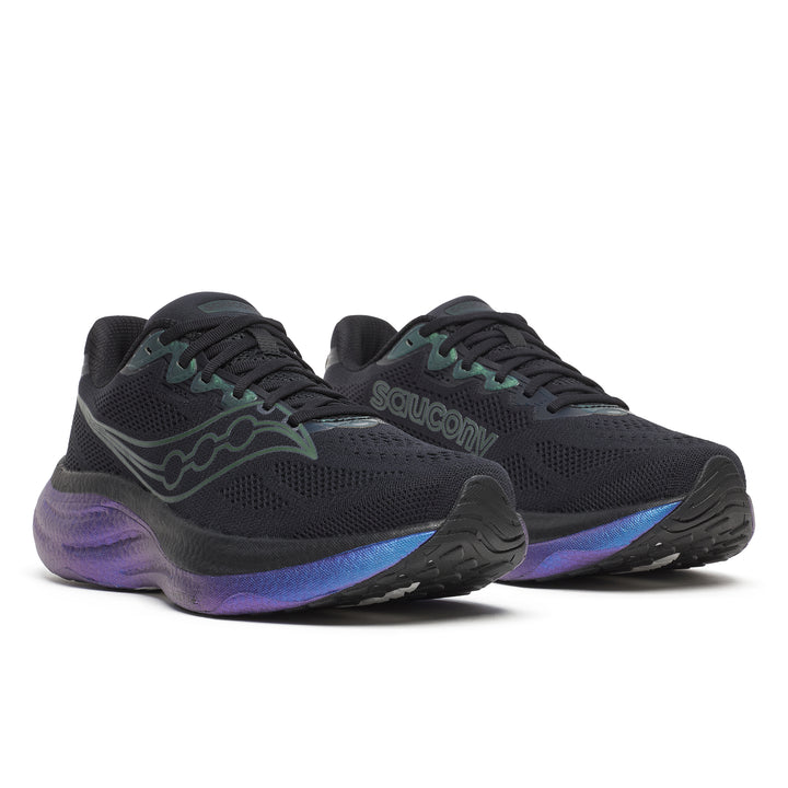 Saucony Mens Ride 19 - Black/Nightsky - Neutral - SS26