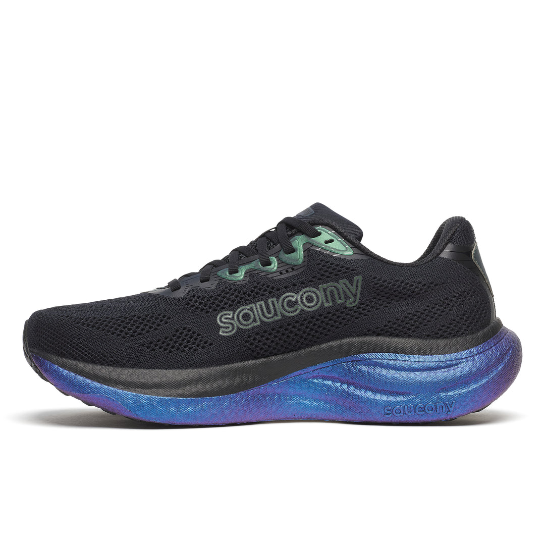Saucony Mens Ride 19 - Black/Nightsky - Neutral - SS26
