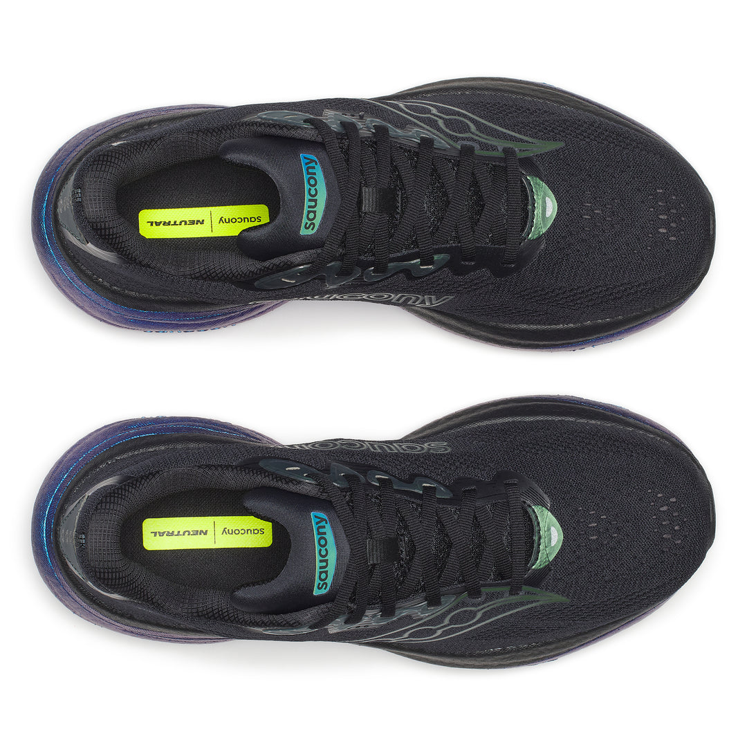 Saucony Mens Ride 19 - Black/Nightsky - Neutral - SS26