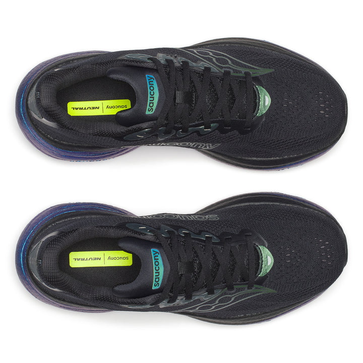 Saucony Mens Ride 19 - Black/Nightsky - Neutral - SS26