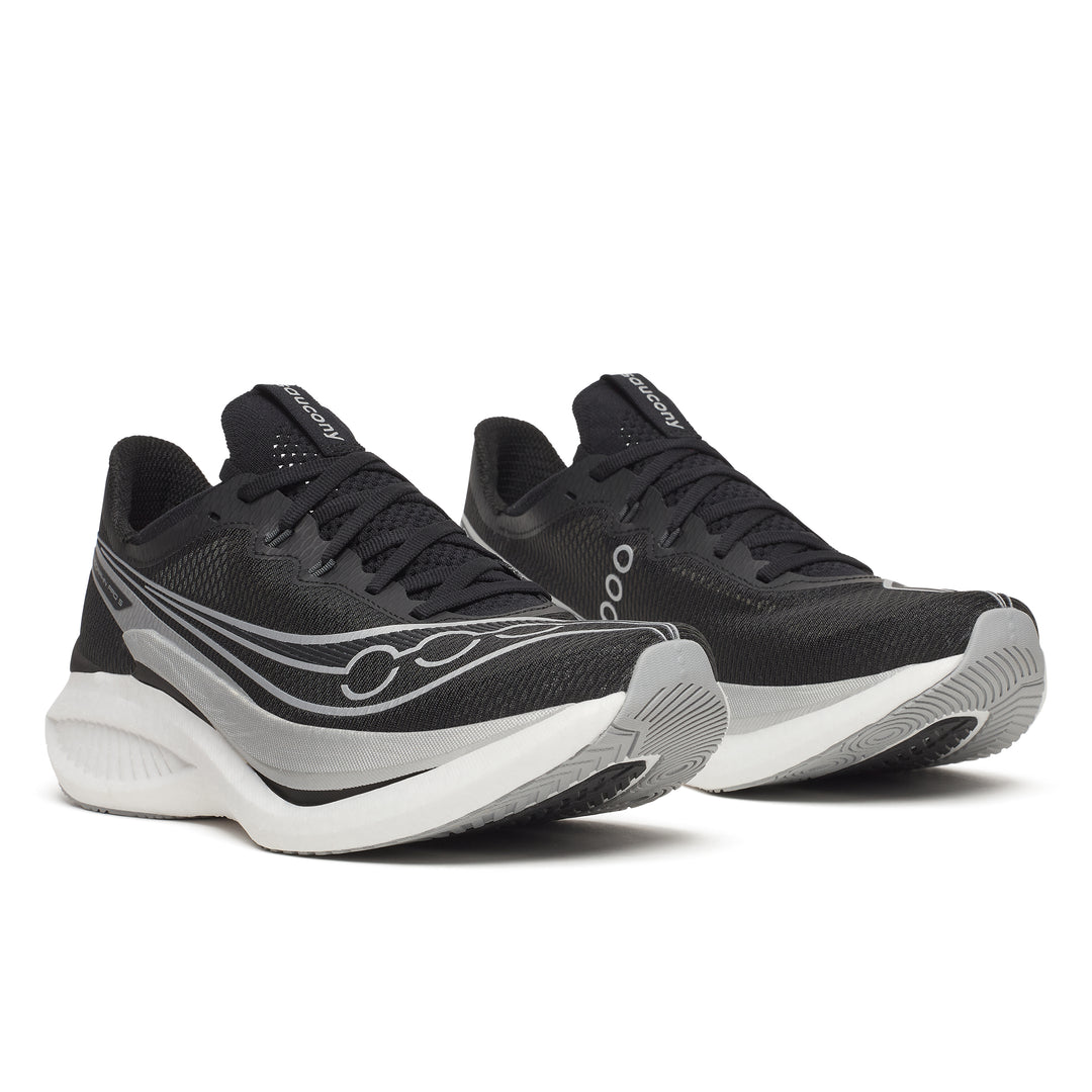 Saucony Mens Endorphin Pro 5 - Black/Silver - Neutral - SS26