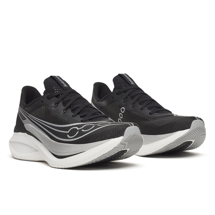 Saucony Mens Endorphin Pro 5 - Black/Silver - Neutral - SS26