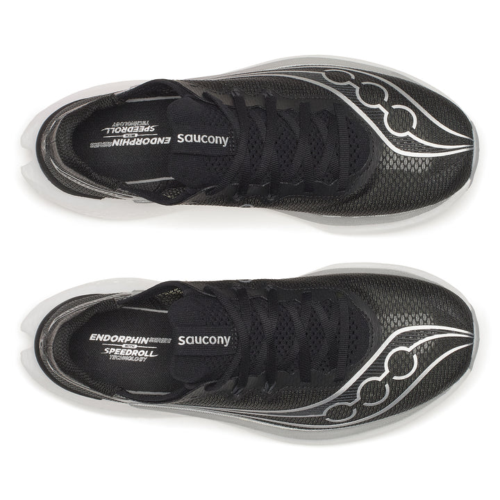 Saucony Mens Endorphin Pro 5 - Black/Silver - Neutral - SS26