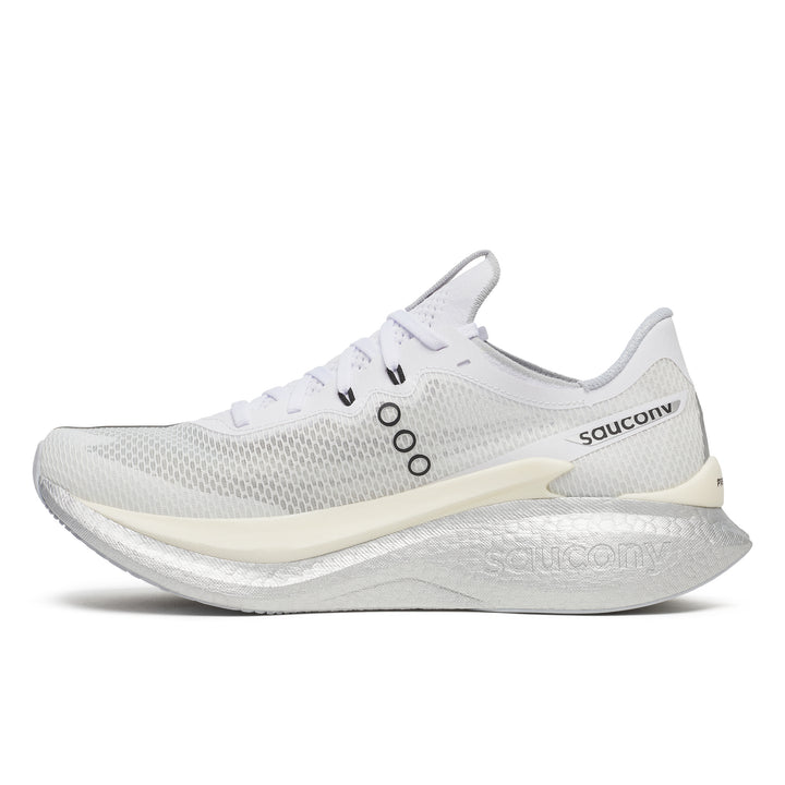 Saucony Hommes Endorphin Pro 5 - Blanc/Noir - Neutre - SS26