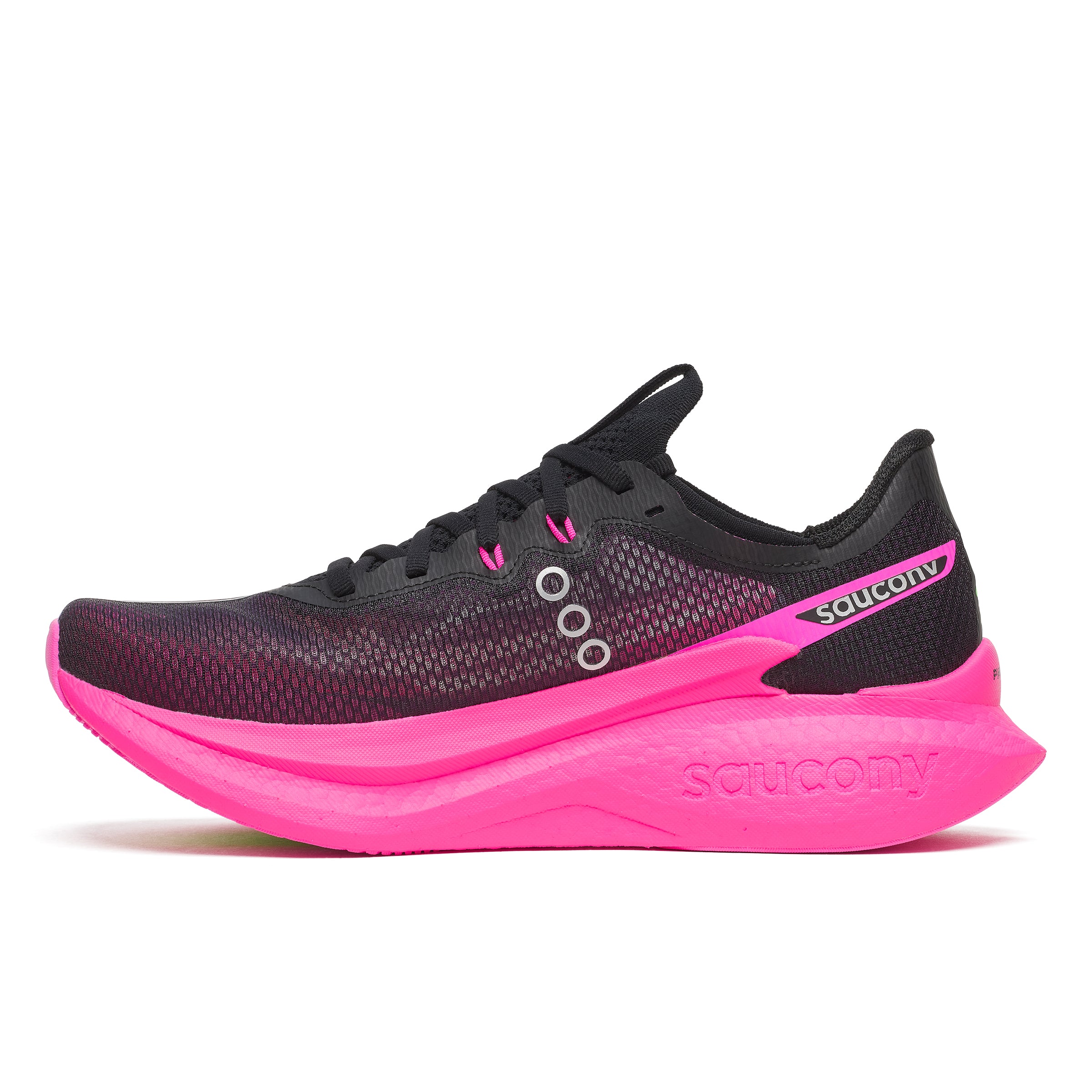 Saucony Mens Endorphin Pro 5 - Black/Shock | Run North West