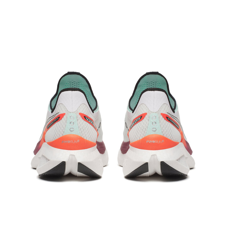Saucony Herren Endorphin Pro 5 – Weiß/Karmesinrot – Neutral – SS26